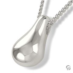 Hanger zilver Druppel/Traan